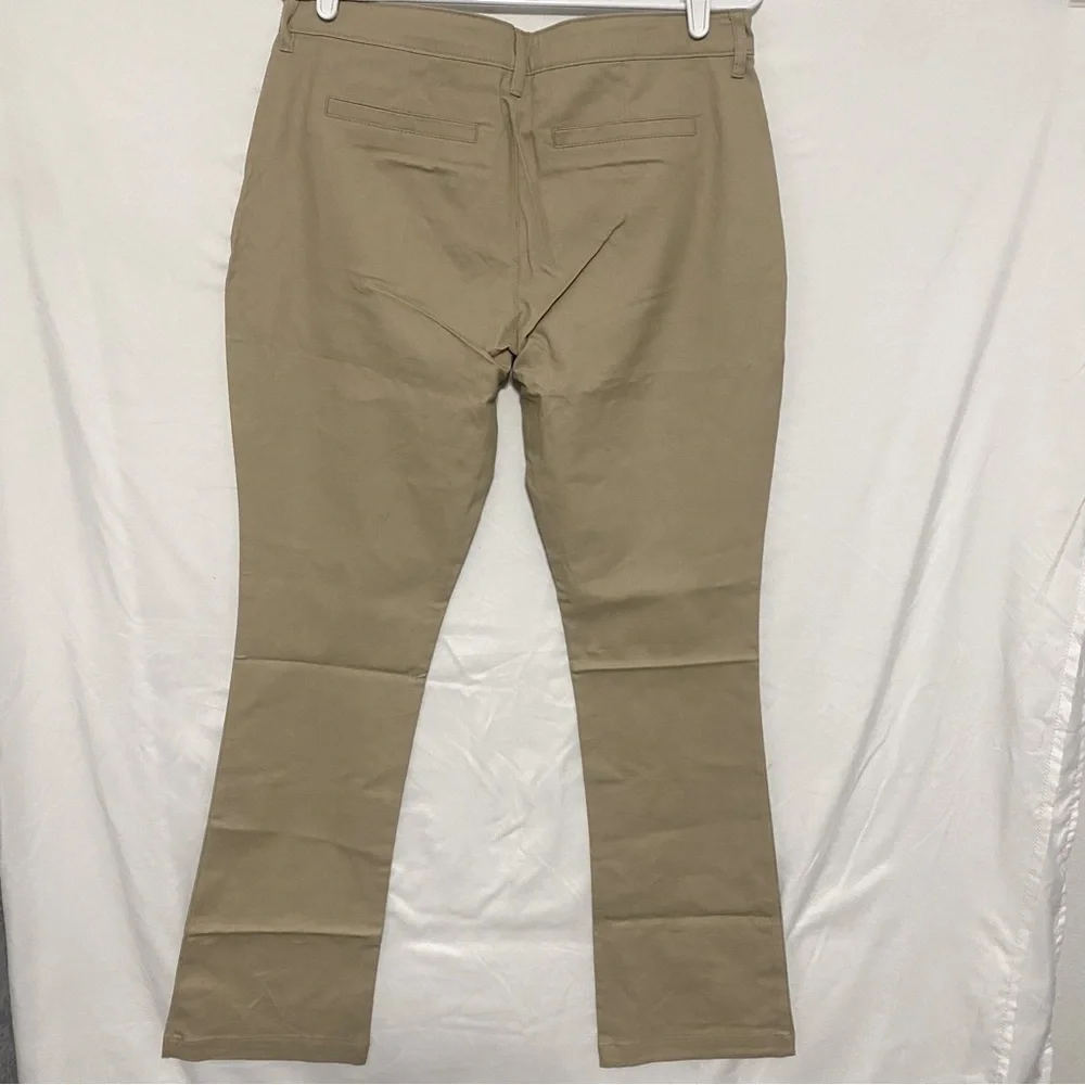 Old Navy Khaki Size 16 Plus Stretch Bootcut Girls Adjustable Waist Pant Girls